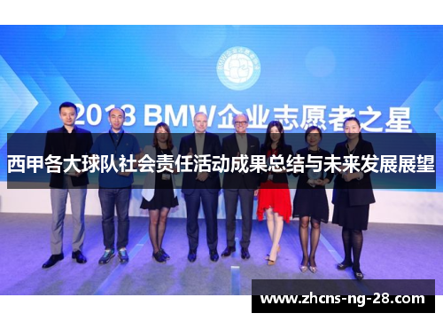 西甲各大球队社会责任活动成果总结与未来发展展望